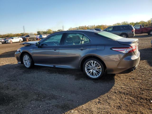 4T1F31AK9LU545811 - 2020 TOYOTA CAMRY XLE GRAY photo 2