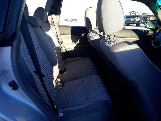 JF1SG65604H718990 - 2004 SUBARU FORESTER 2.5XS ვერცხლისფერი ფოტო 10