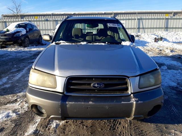 JF1SG65604H718990 - 2004 SUBARU FORESTER 2.5XS ვერცხლისფერი ფოტო 5