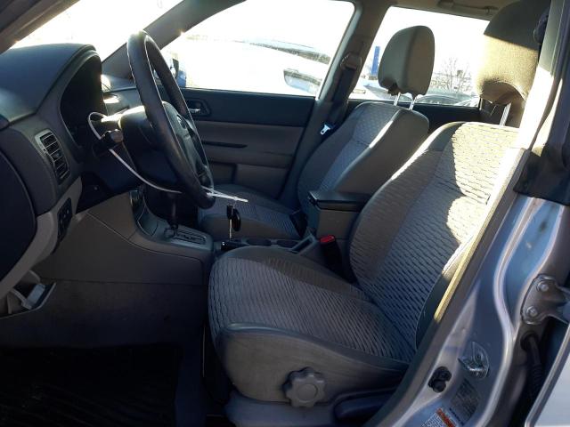 JF1SG65604H718990 - 2004 SUBARU FORESTER 2.5XS ვერცხლისფერი ფოტო 7