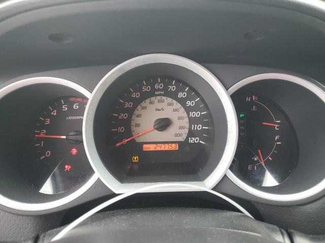 3TMJU4GN2AM102559 - 2010 TOYOTA TACOMA DOUBLE CAB PRERUNNER SILVER photo 9