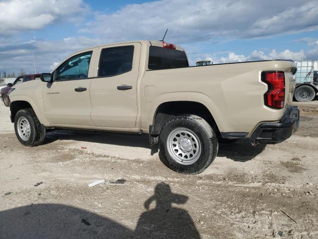 1GCGSBECXP1176338 - 2023 CHEVROLET COLORADO TAN photo 2
