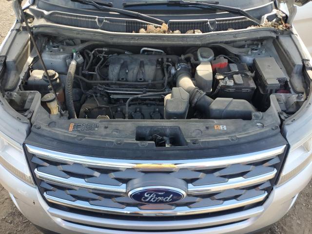 1FM5K7B84JGC31693 - 2018 FORD EXPLORER 银色 照片 12