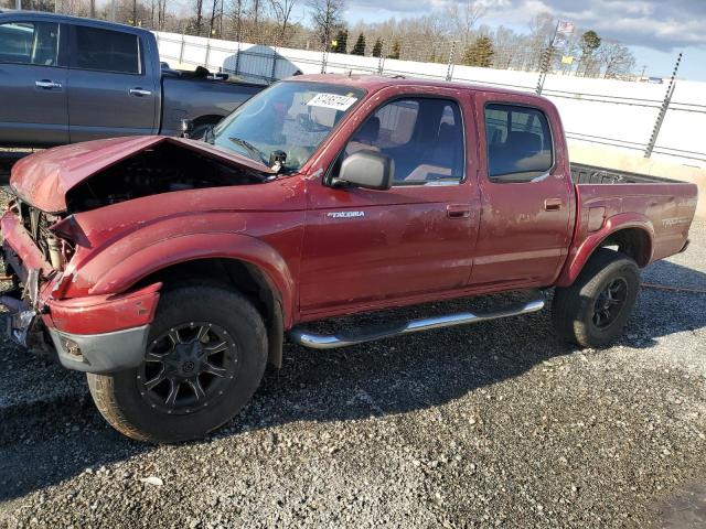 5TEGN92N64Z363731 - 2004 TOYOTA TACOMA DOUBLE CAB PRERUNNER RED photo 1