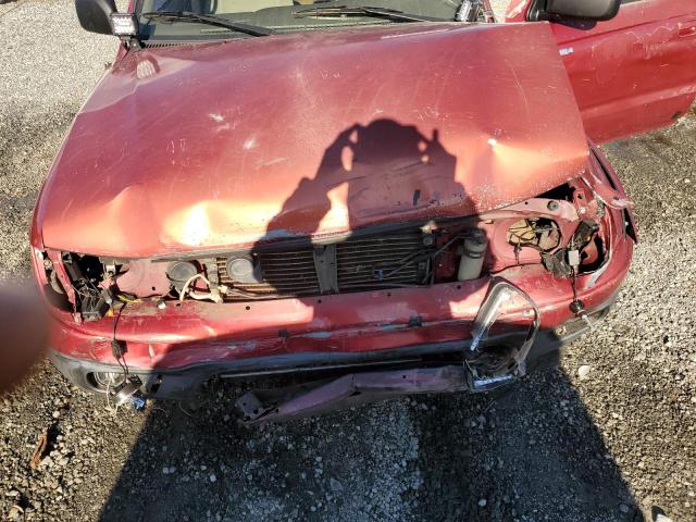 5TEGN92N64Z363731 - 2004 TOYOTA TACOMA DOUBLE CAB PRERUNNER RED photo 11