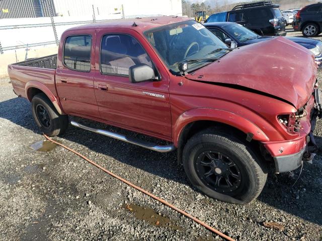 5TEGN92N64Z363731 - 2004 TOYOTA TACOMA DOUBLE CAB PRERUNNER RED photo 4
