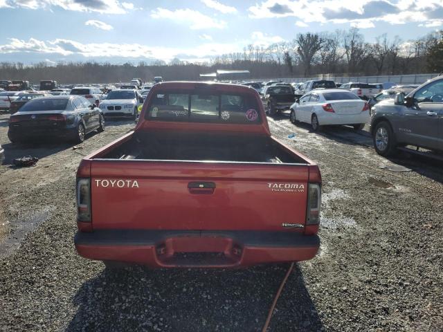 5TEGN92N64Z363731 - 2004 TOYOTA TACOMA DOUBLE CAB PRERUNNER RED photo 6
