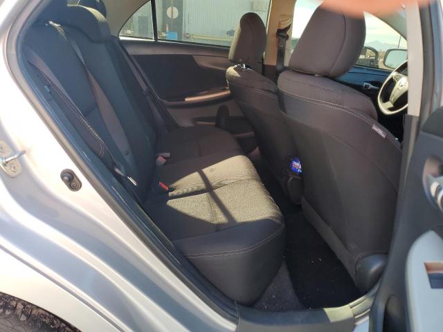 5YFBU4EE1DP221255 - 2013 TOYOTA COROLLA BASE ვერცხლისფერი ფოტო 10