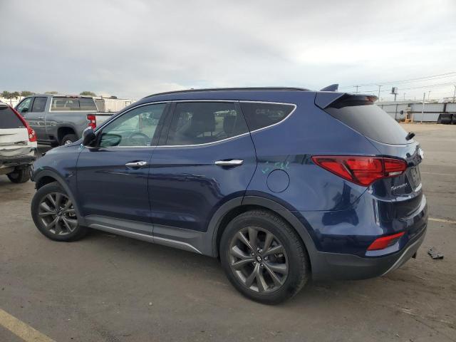 5XYZWDLA7JG537560 - 2018 HYUNDAI SANTA FE SPORT Mavi foto 2