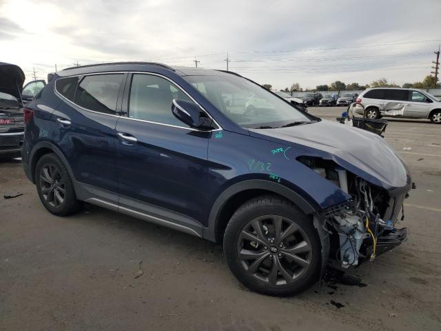 5XYZWDLA7JG537560 - 2018 HYUNDAI SANTA FE SPORT Mavi foto 4