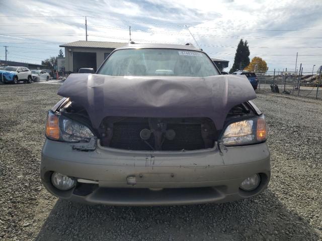 4S3BH665417615960 - 2001 SUBARU LEGACY OUTBACK BURGUNDY photo 5