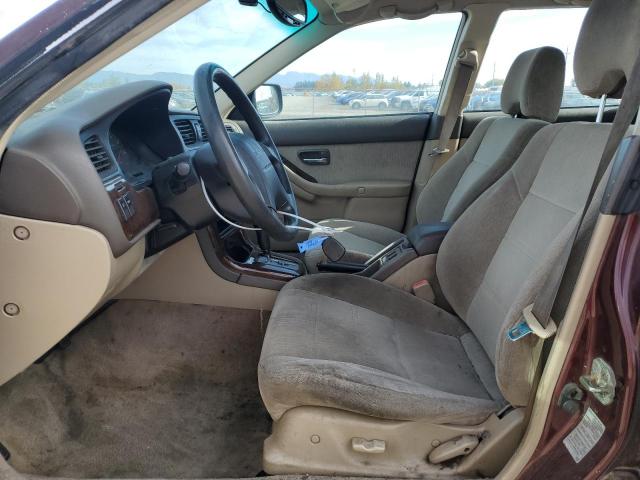 4S3BH665417615960 - 2001 SUBARU LEGACY OUTBACK BURGUNDY photo 7