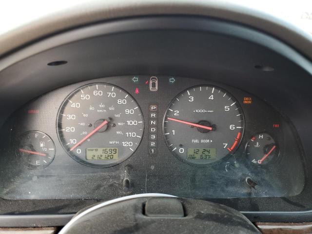 4S3BH665417615960 - 2001 SUBARU LEGACY OUTBACK BURGUNDY photo 9