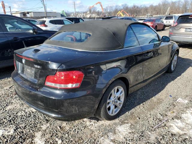 WBAUN13569VH80540 - 2009 BMW 1 SERIES I შავი ფოტო 3