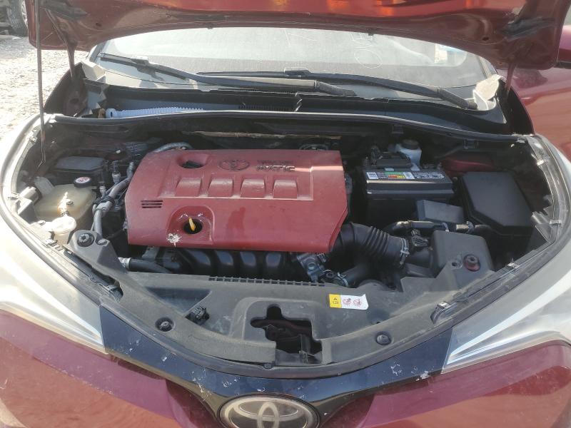 JTNKHMBX4J1007169 - 2018 TOYOTA C-HR XLE RED photo 11
