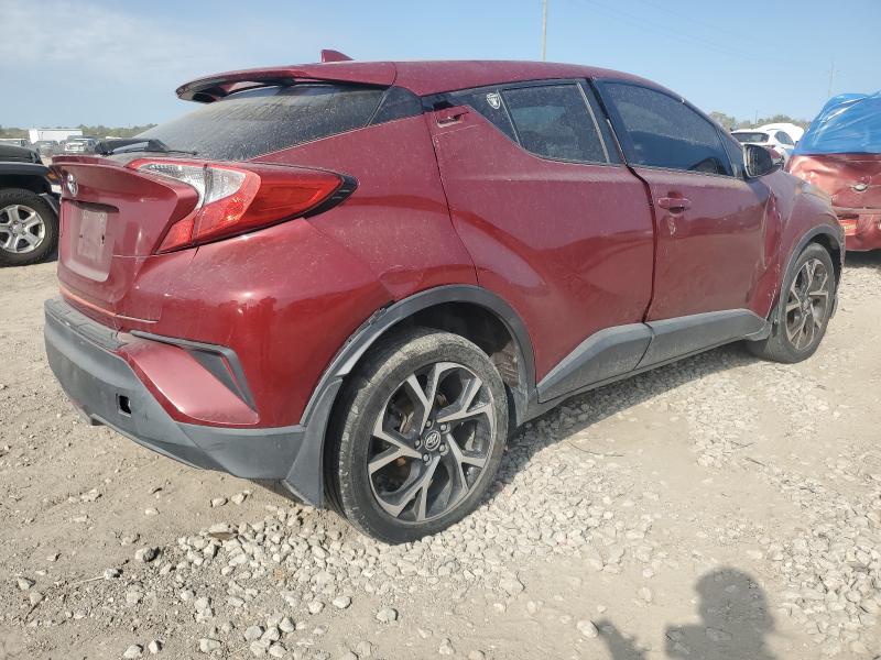 JTNKHMBX4J1007169 - 2018 TOYOTA C-HR XLE RED photo 3