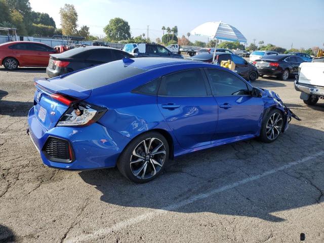2HGFC1E55KH706215 - 2019 HONDA CIVIC SI 蓝色 照片 3
