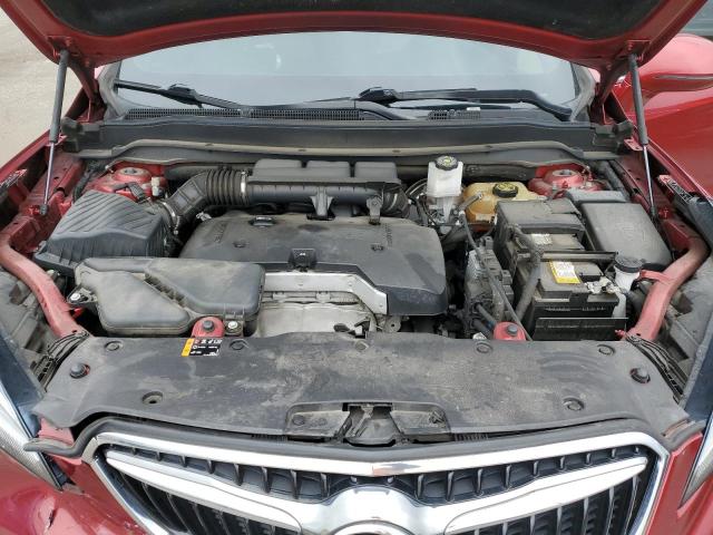 LRBFXBSA5LD081001 - 2020 BUICK ENVISION PREFERRED MAROON photo 12