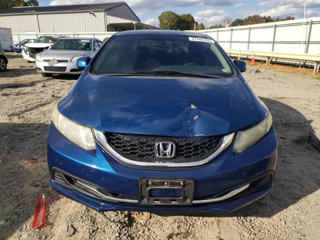 2HGFB2F5XDH505825 - 2013 HONDA CIVIC LX BLUE photo 5