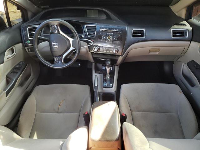 2HGFB2F5XDH505825 - 2013 HONDA CIVIC LX BLUE photo 8