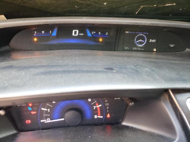 2HGFB2F5XDH505825 - 2013 HONDA CIVIC LX BLUE photo 9