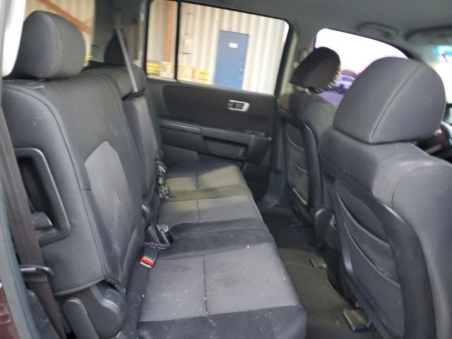 5FNYF4H4XAB003846 - 2010 HONDA PILOT EX 勃艮第红 照片 10