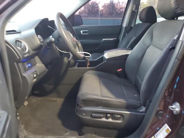 5FNYF4H4XAB003846 - 2010 HONDA PILOT EX 勃艮第红 照片 7