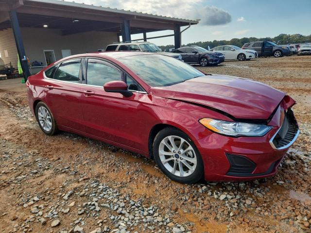 3FA6P0HDXKR193408 - 2019 FORD FUSION SE MAROON photo 4