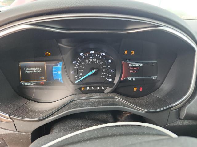 3FA6P0HDXKR193408 - 2019 FORD FUSION SE MAROON photo 9