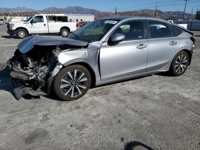 19XFL1H77NE013142 - 2022 HONDA CIVIC EXL ვერცხლისფერი ფოტო 1