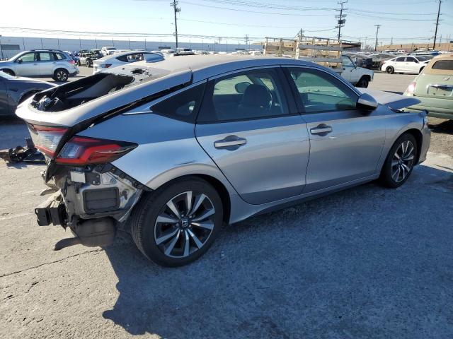 19XFL1H77NE013142 - 2022 HONDA CIVIC EXL ვერცხლისფერი ფოტო 3