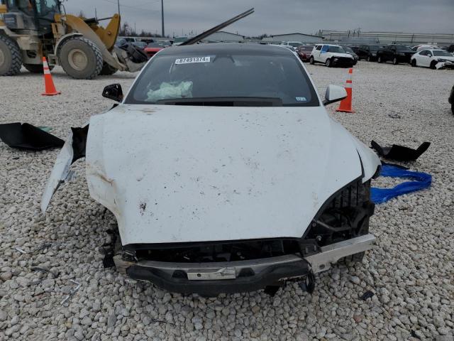 5YJSA1E60PF503113 - 2023 TESLA MODEL S WHITE photo 5