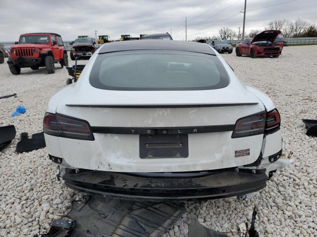 5YJSA1E60PF503113 - 2023 TESLA MODEL S WHITE photo 6