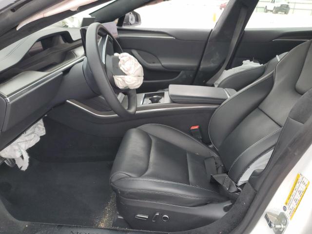 5YJSA1E60PF503113 - 2023 TESLA MODEL S WHITE photo 7