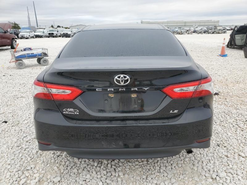 4T1B11HK5JU669534 - 2018 TOYOTA CAMRY L BLACK photo 6