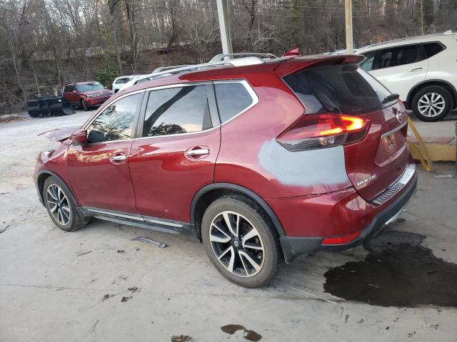 5N1AT2MT3KC830478 - 2019 NISSAN ROGUE S كستنائي صورة 2