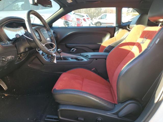 2C3CDZFJ2PH696344 - 2023 DODGE CHALLENGER R/T SCAT PACK WHITE photo 7