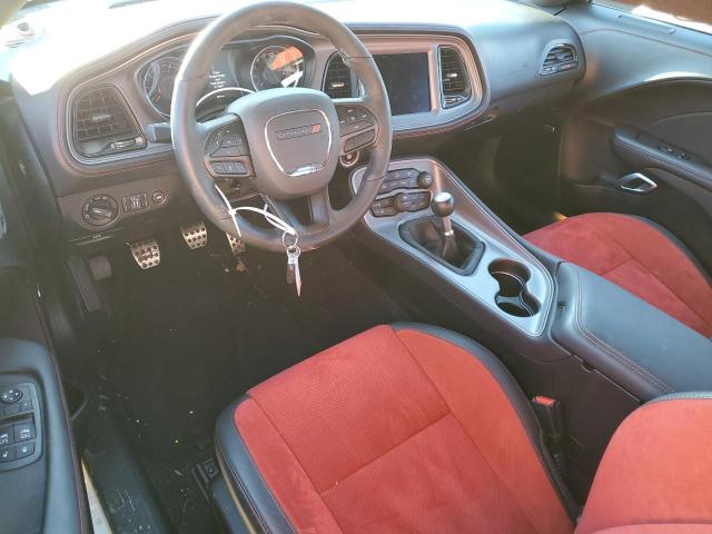 2C3CDZFJ2PH696344 - 2023 DODGE CHALLENGER R/T SCAT PACK WHITE photo 8