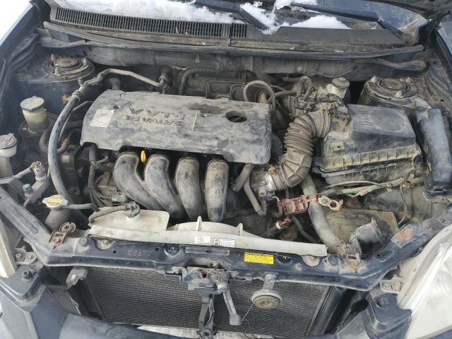 2T1KR32E16C572265 - 2006 TOYOTA COROLLA MA XR BLACK photo 11