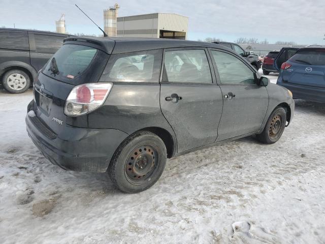 2T1KR32E16C572265 - 2006 TOYOTA COROLLA MA XR BLACK photo 3