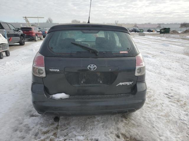 2T1KR32E16C572265 - 2006 TOYOTA COROLLA MA XR BLACK photo 6