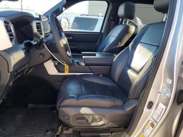 5TFNC5DB4PX036944 - 2023 TOYOTA TUNDRA CREWMAX PLATINUM ვერცხლისფერი ფოტო 7