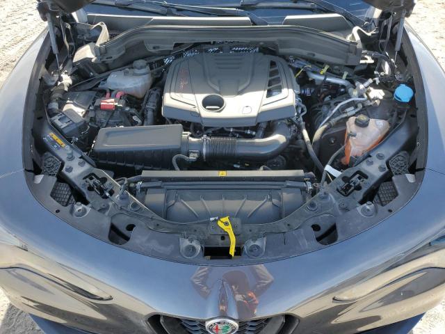 ZASPAKBN3R7D71181 - 2024 ALFA ROMEO STELVIO TI CHARCOAL photo 12