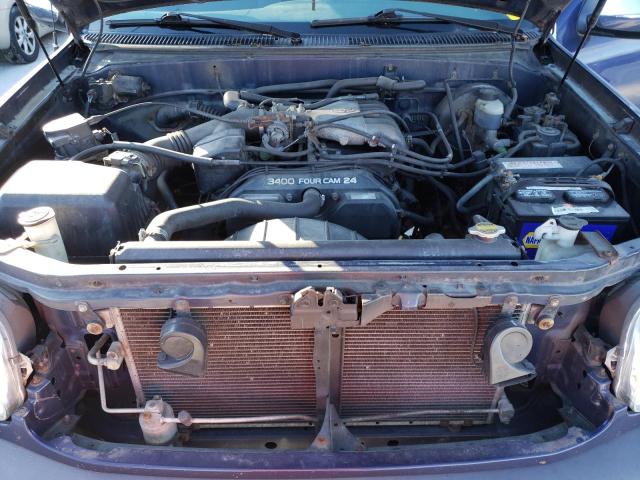 5TBBN44162S290032 - 2002 TOYOTA TUNDRA ACCESS CAB SR5 BLUE photo 11