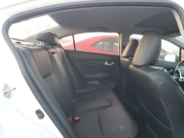 19XFB2F9XFE248553 - 2015 HONDA CIVIC EXL თეთრი ფოტო 10