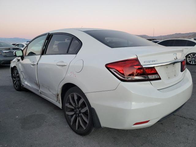 19XFB2F9XFE248553 - 2015 HONDA CIVIC EXL თეთრი ფოტო 2