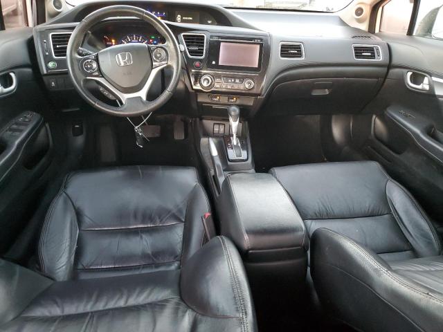 19XFB2F9XFE248553 - 2015 HONDA CIVIC EXL თეთრი ფოტო 8