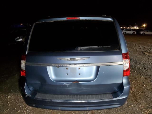 2A4RR8DG6BR783900 - 2011 CHRYSLER TOWN & COU TOURING L BLUE photo 6
