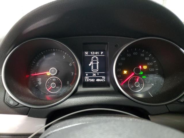 WVWDB7AJ3CW326257 - 2012 VOLKSWAGEN GOLF ნაცრისფერი ფოტო 9