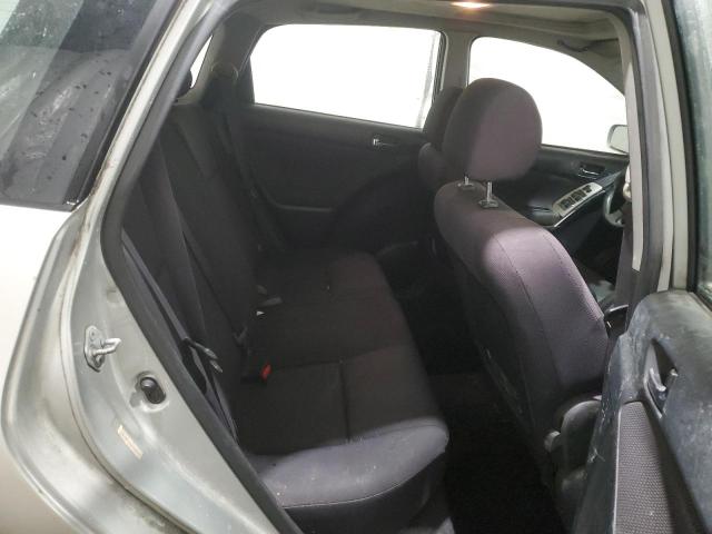 2T1KR32E23C119011 - 2003 TOYOTA COROLLA MA XR SILVER photo 10